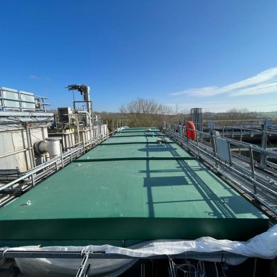 Hazards Green – GRP roof installation